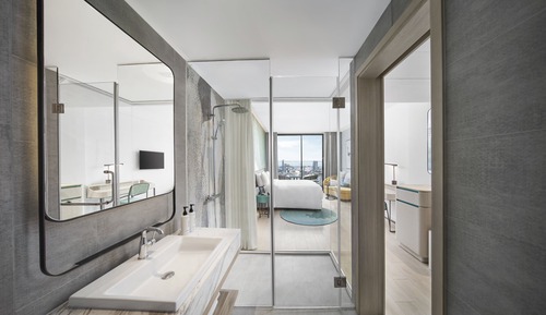 Habitación Deluxe, 1 cama de matrimonio grande, balcón, vistas a la ciudad