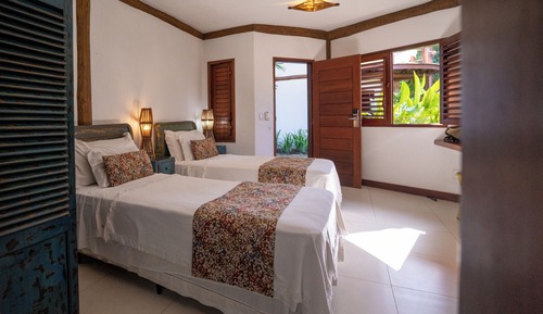 Quarto Deluxe com Cama Casal ou 2 Solteiro com varanda