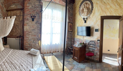 Habitación panorámica doble, 1 cama de matrimonio, no fumadores, vistas a la ciudad
