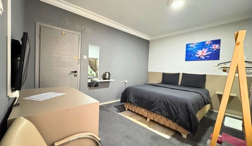 Habitación romántica, 1 cama de matrimonio grande