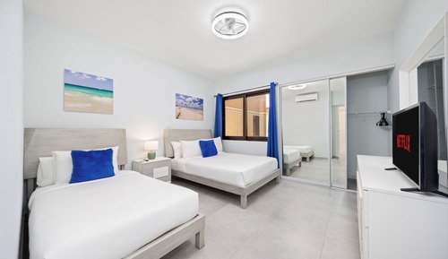 Apartamento Deluxe, 4 habitaciones, terraza, vistas al complejo turístico