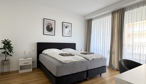 Apartamento superior, 1 cama de matrimonio con sofá cama