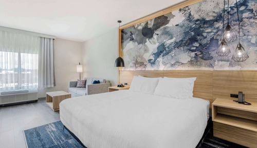 Suite, 1 cama de matrimonio grande con sofá cama, frigorífico y microondas (with Sofabed)