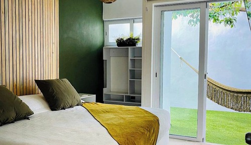 Apartamento, 1 habitación, vistas al jardín