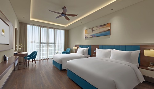 Habitación triple Deluxe, vistas a la ciudad