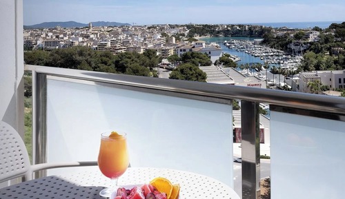 Habitación estándar doble, balcón, vistas al puerto