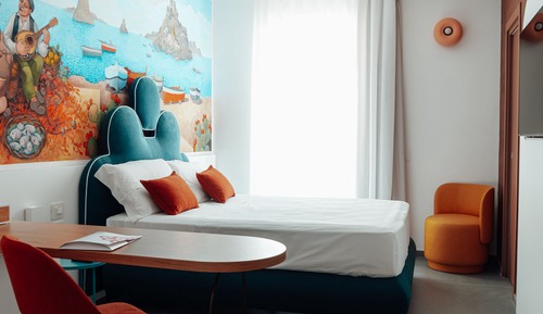 Habitación triple Deluxe, vistas al mar