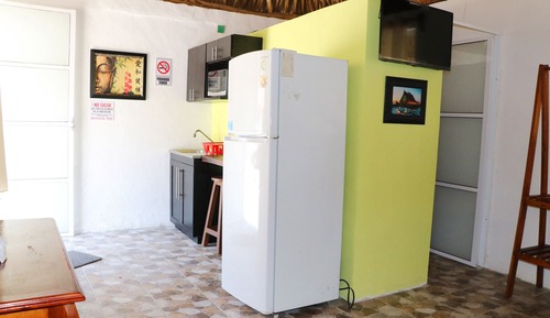 Cabaña junior, 2 camas de matrimonio