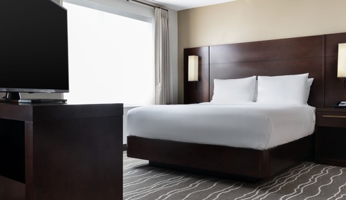 Suite estudio, 1 cama de matrimonio grande con sofá cama, no fumadores (Hearing Accessible)