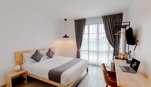 Habitación básica doble, 1 cama de matrimonio