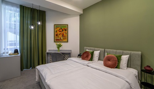 Habitación Confort con 1 cama doble o 2 individuales