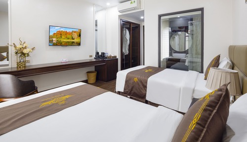 Habitación básica con 1 cama doble o 2 individuales