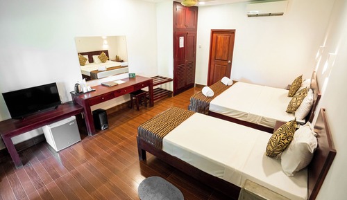 Habitación triple Deluxe, vistas al complejo turístico