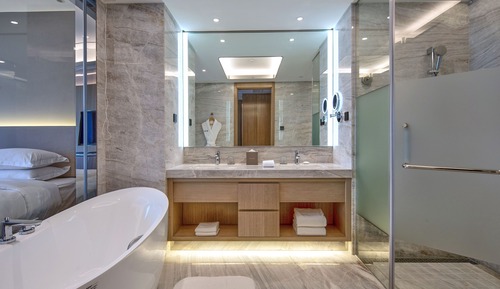 Habitación exclusiva, 2 camas individuales, vistas a la ciudad