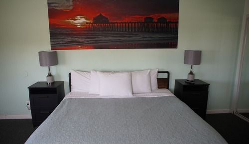 Habitación de diseño, 1 cama de matrimonio grande
