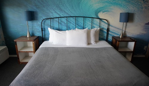 Habitación de diseño, 1 cama de matrimonio grande