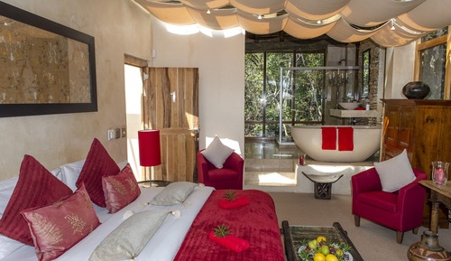 Habitación de lujo con 1 cama doble o 2 individuales
