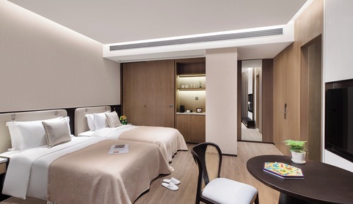 Estudio Deluxe, 2 camas individuales