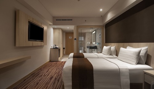 Habitación Premier con 1 cama doble o 2 individuales