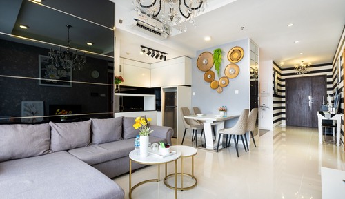Apartamento familiar, 2 habitaciones, no fumadores, vistas a la ciudad