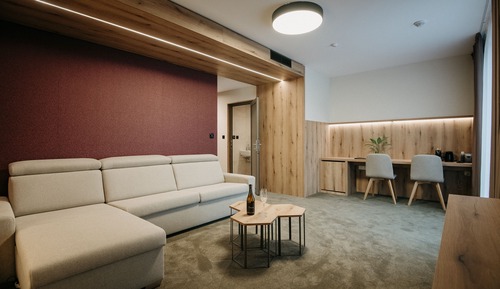 Apartamento Deluxe, 1 cama de matrimonio grande con sofá cama, patio
