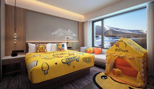 Habitación familiar, 1 cama de matrimonio grande, con vistas