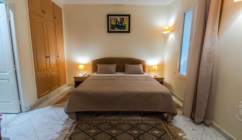 Habitación con 1 cama doble o 2 individuales