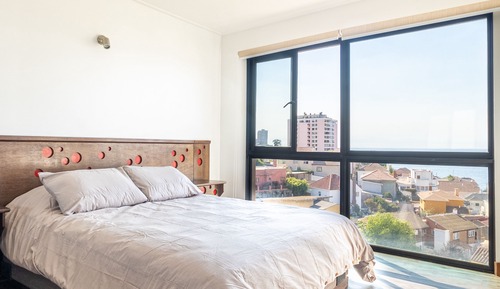 Habitación Deluxe doble, 1 cama doble, vistas al mar