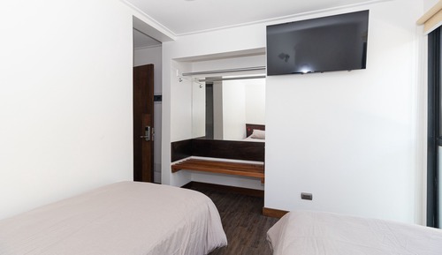 Habitación con 2 camas individuales, 1 habitación