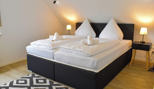 Apartamento familiar, 1 cama de matrimonio con sofá cama