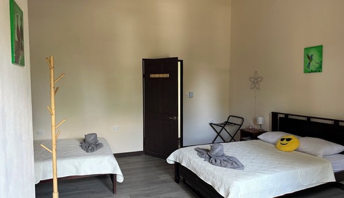 Habitación cuádruple Confort, 2 camas dobles, vistas al río