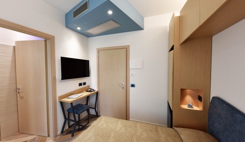 Habitación estándar con 1 cama doble o 2 individuales