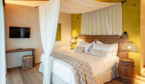 Habitación Confort, balcón, vistas al viñedo