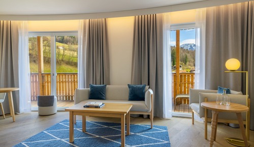 Suite, 1 habitación, no fumadores, vistas a la montaña