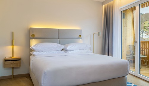 Habitación, 1 cama de matrimonio grande, no fumadores, balcón