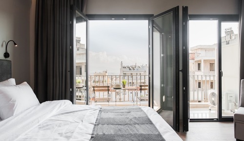 Apartamento Deluxe, 1 cama de matrimonio con sofá cama, balcón