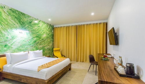 Habitación Deluxe, vistas al jardín (Adults Only)