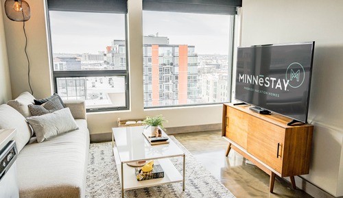 Apartamento, 1 cama de matrimonio con sofá cama, vistas a la ciudad