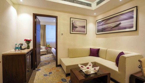 Suite, 1 cama de matrimonio grande, no fumadores (Separate Living Room)