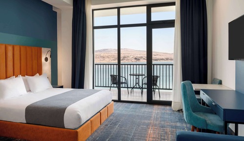 Habitación estándar, 1 cama de matrimonio con sofá cama, no fumadores, vistas al mar