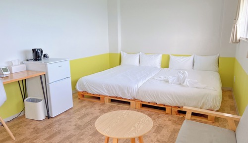 Habitación con 1 cama doble o 2 individuales, no fumadores, vistas al mar