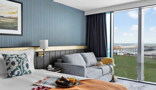 Privilege, Habitación Deluxe, 1 cama doble con sofá cama, vistas a la bahía