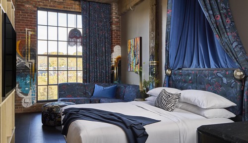 Suite estudio, 1 cama de matrimonio grande, vistas al río