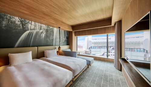 Corner Twin Room(River Side) - Non-Smoking