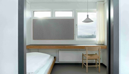 Habitación individual económica, baño compartido