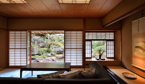 Habitación, 1 cama de matrimonio grande, no fumadores (Double Room with Outside Onsen)