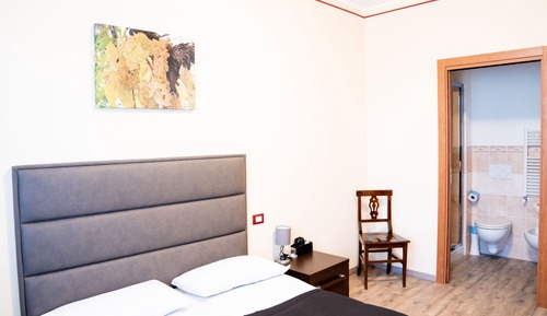 Habitación Confort, 1 cama de matrimonio, baño privado