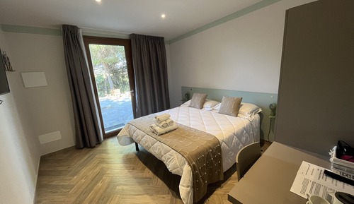 Habitación estándar doble, 1 cama doble, baño privado