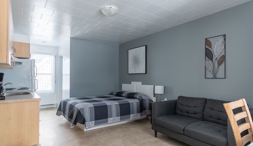 Estudio Deluxe, 1 cama de matrimonio (La calme)
