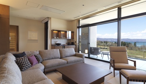 Suite, no fumadores, vistas al lago (Onsen Open-Air Bath, East Wing)